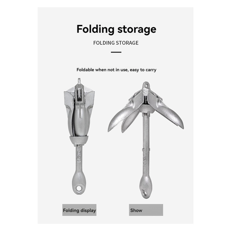 AB56-0.7KG Steel Folding Water - Fishing Boat Anchor recensie en prijs