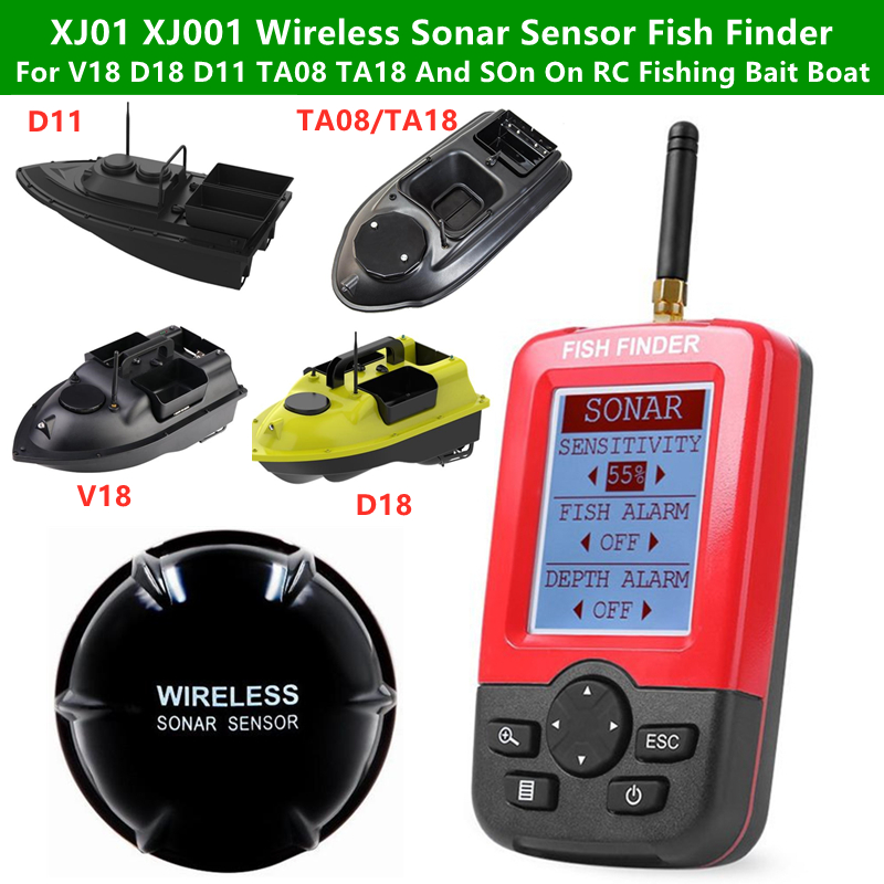 Wireless Sonar Sensor Fish Fin - Fishing Boat Depth Finder recensie en prijs