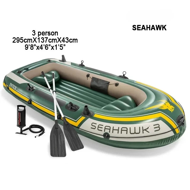 295*137*43cm 3 Person Inflatab - Fishing Boat Paddle recensie en prijs