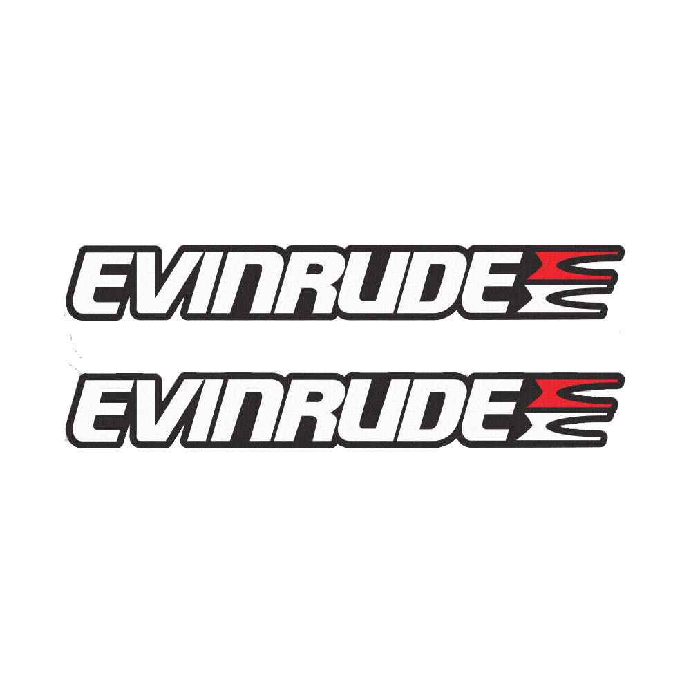 2pcs for Evinrude sticker deca - Fishing Boat Outboard Motor recensie en prijs