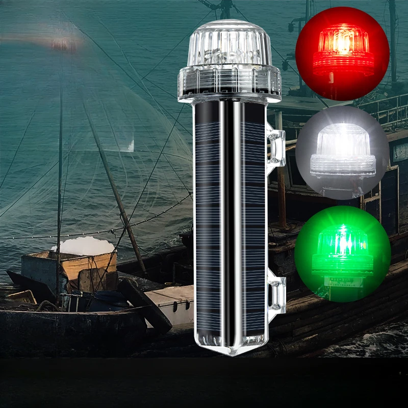 New Solar Ocean Signal Light N - Fishing Boat Navigation Light recensie en prijs