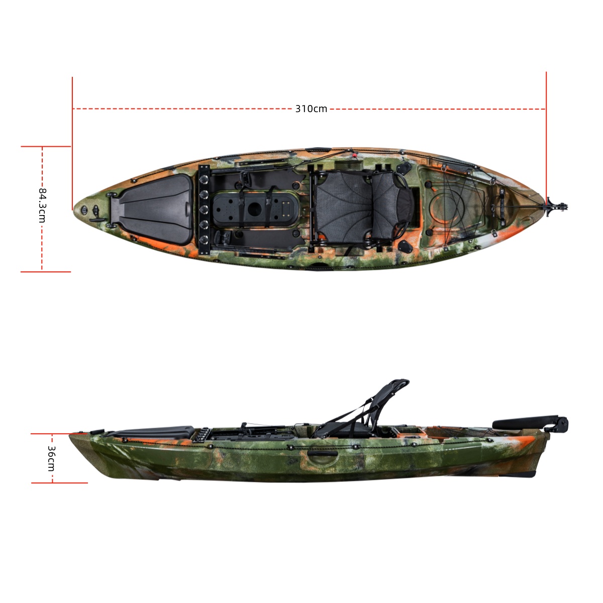 LSF First-class Single Fishing - Fishing Boat Paddle recensie en prijs