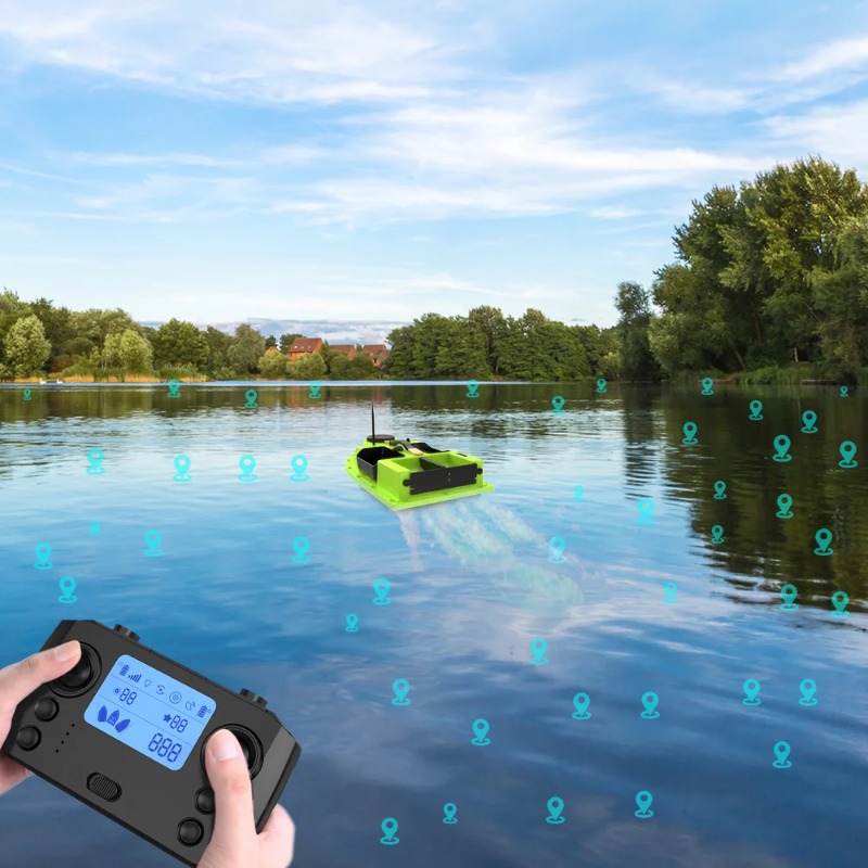 D19 GPS RC Bait Boat 600M 4 Ho - Fishing Boat Gps recensie en prijs