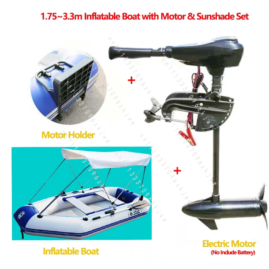 1.75~3.3m Inflatable Boat with - Fishing Boat Inflatable recensie en prijs