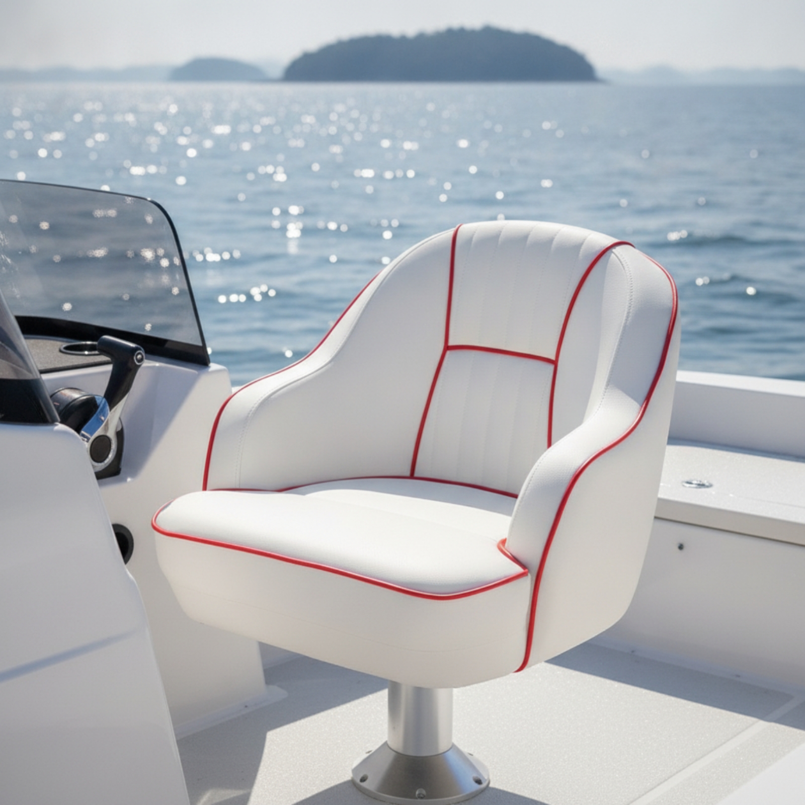 Pilot's Boat Seat Contoured He - Fishing Boat Seat recensie en prijs